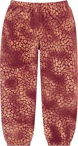 Supreme Bleached Leopard Sweatpant