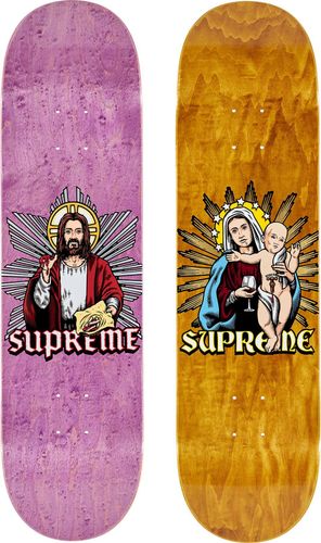 Supreme Blood and Body Skateboard