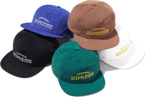 Supreme CHAMPAGNE CORDUROY 5-PANEL