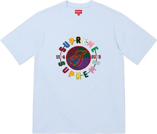 Supreme CHENILLE CREST S:S TOP streetwear fashion