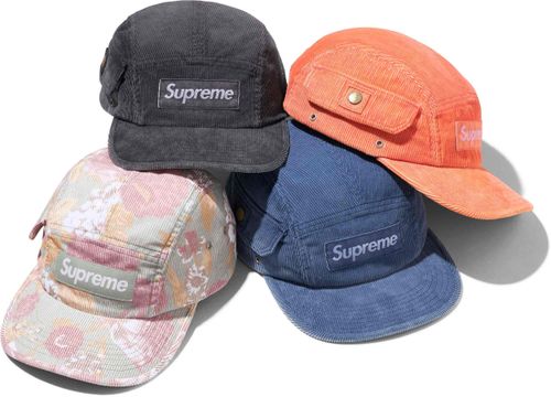 Supreme CORDUROY POCKET CAMP CAP