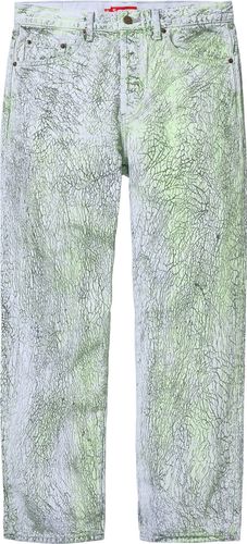 Supreme CRACKLE REGULAR JEAN