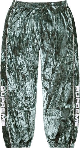 Supreme CRUSHED VELVET TRACK PANT