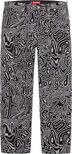 Supreme Chainstitch Regular Jean streetwear fashion