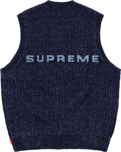Supreme Chenille Sweater Vest