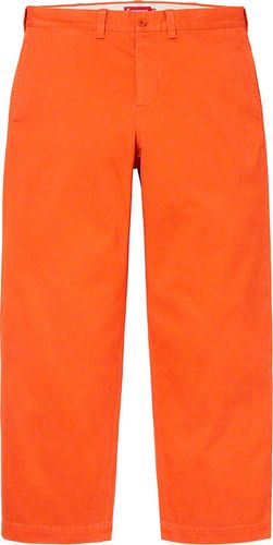Supreme Chino Pant FW22 streetwear style collab news info hypebeast brand
