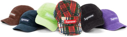 Supreme Corduroy Camp Cap streetwear style