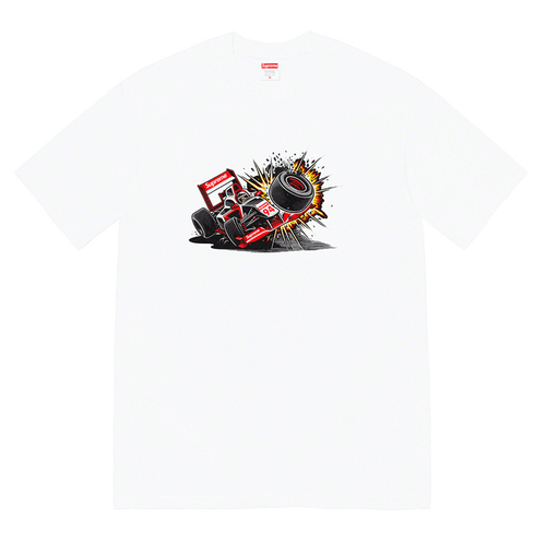 Supreme Crash Tee streetwear fashion style hypebeast tshirt
