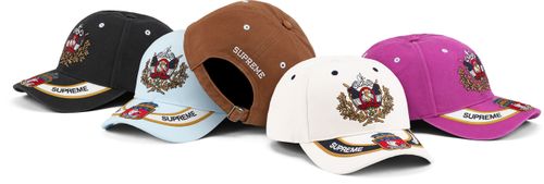 Supreme Crest 6 Panel streetwear style
