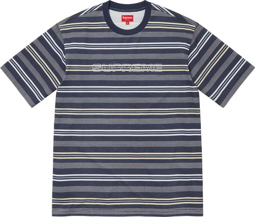 Supreme DASH STRIPE S:S TOP streetwear brand style
