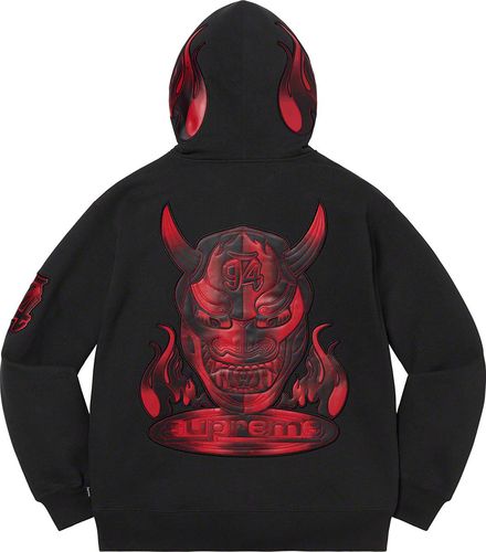 SLN Official - Supreme Demon Zip Up Hooded Sweatshirt