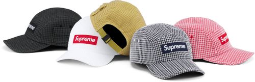 Supreme Denim Ripstop Camp Cap streetwear style