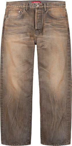 Supreme Distressed Loose Fit Selvedge Jean SS25