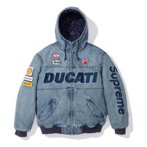 Supreme Ducati Hooded Racing Jacket