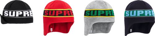 Supreme EARFLAP BEANIE