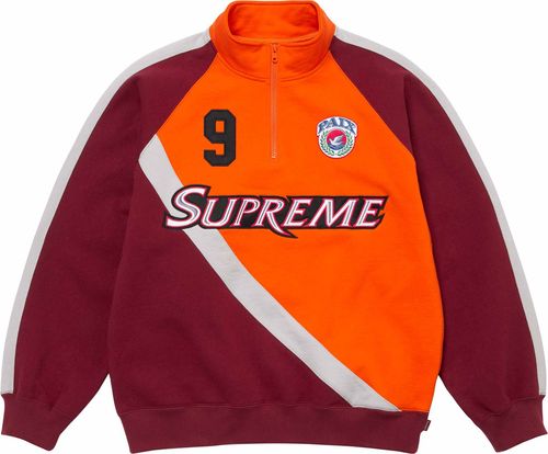 Supreme EQUIPÉ HALF ZIP SWEATSHIRT