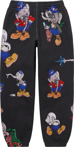 Supreme Elephant Sweat Pant streetwear style collab news info hypebeast brand
