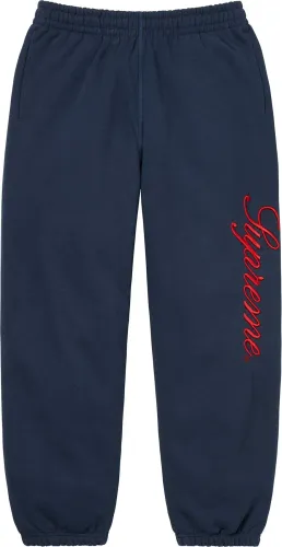 Supreme Embroidered Script Sweatpant FW24