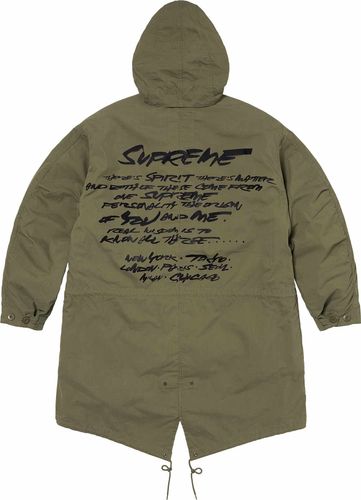 Supreme FUTURA FISHTAIL PARKA