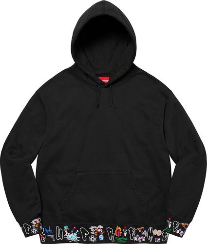 Supreme FW21 AOI Icons Hooded Sweatshirt