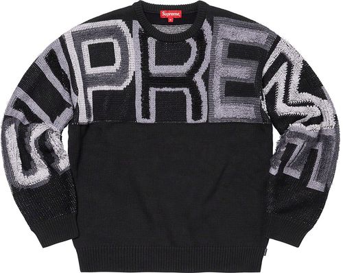 Supreme FW21 Chenille Logo Sweater