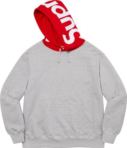 Supreme FW21 Contrast Hooded Sweatshirt
