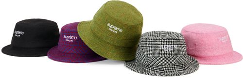 Supreme FW21 Harris Tweed Classic Logo Crusher