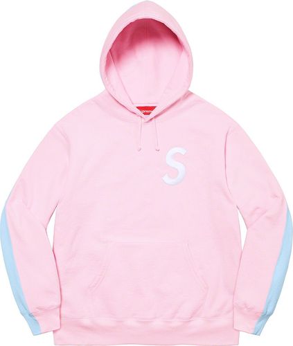 Supreme FW21 S Logo Split Hooded Sweatshirt