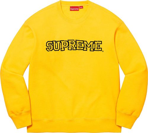 Supreme FW21 Shattered Logo Crewneck