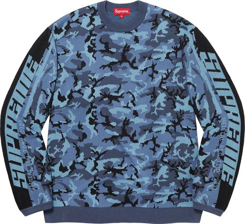 Supreme FW21 Sleeve Stripe Sweater
