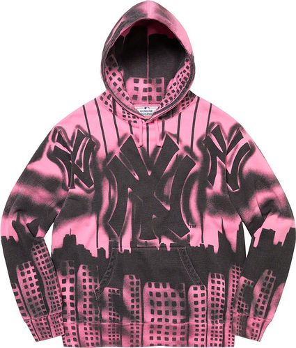 Supreme FW21 Supreme New York Yankees Airbrush Hooded Sweatshirt