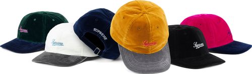 Supreme FW21 Velvet 2-Tone 6-Panel