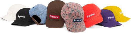 Supreme FW21 Washed Chino Twill Camp Cap