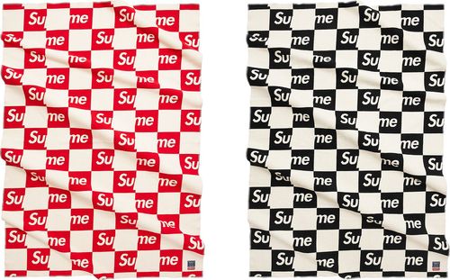 Supreme : Faribault Woolen Mill Checkerboard Wool Throw