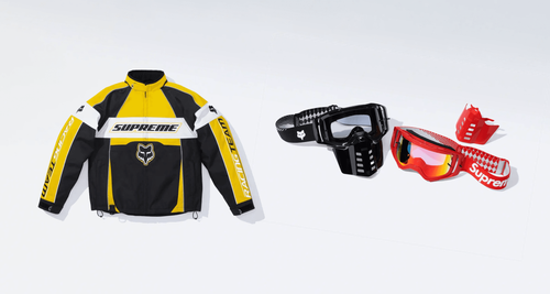 Supreme Fox Racing lookbook FW23 header