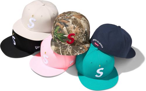 Supreme GOLD CROSS S LOGO NEW ERA