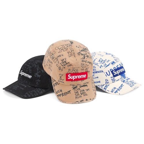 Supreme GONZ POEMS CAMP CAP streetwear style hat