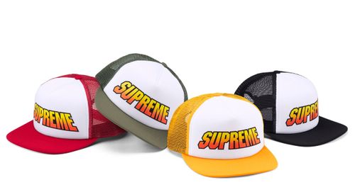 Supreme GRADIENT MESH BACK 5-PANEL