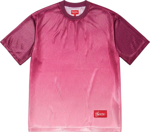Supreme GRADIENT MESH STRIPE JERSEY streetwear fashion