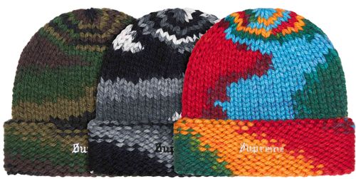 Supreme GRADIENT SPACEDYE BEANIE