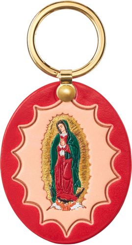 Supreme GUADALUPE LEATHER KEYCHAIN