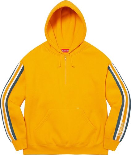 Supreme HALF ZIP HOODED SWEATSHIRT streetwear fashion news