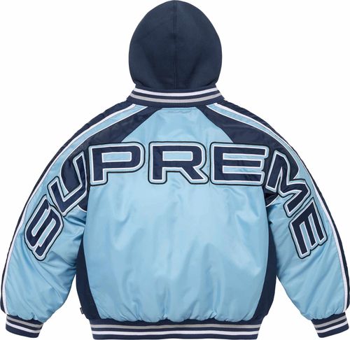 Supreme HOODED STADIUM JACKET