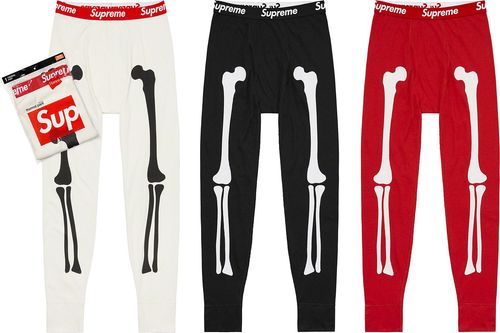Supreme : Hanes Bones Thermal Pant