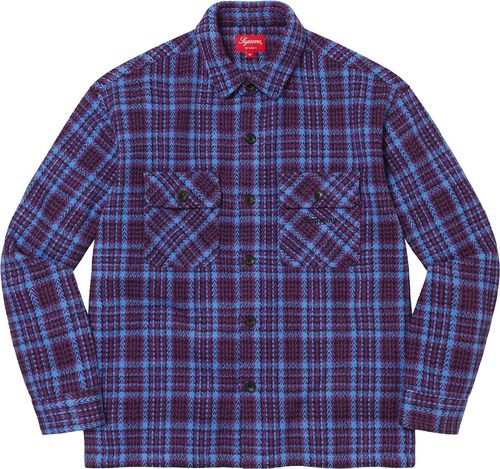 Supreme Heavy Flannel Shirt streetwear style hypebeast brand news