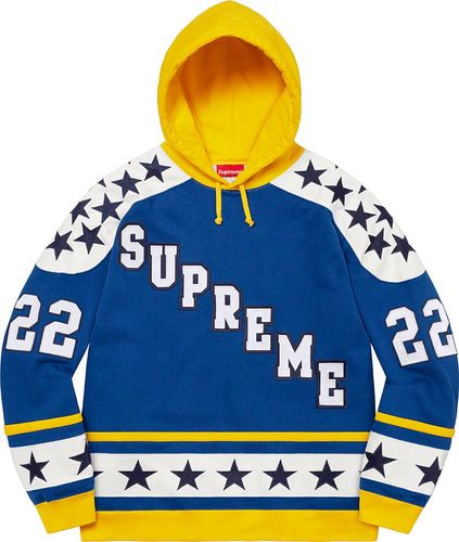 Supreme Hockey Hooded Sweatshirt streetwear style collab news hypebeast brand outfit