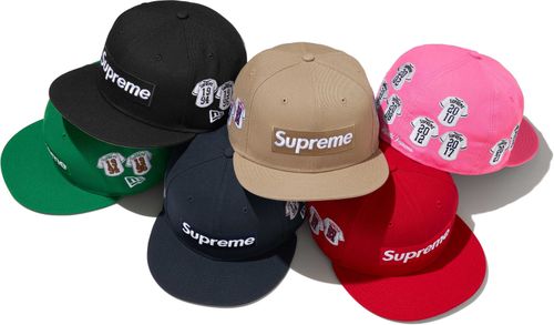 Supreme Jerseys Box Logo New Era FW24