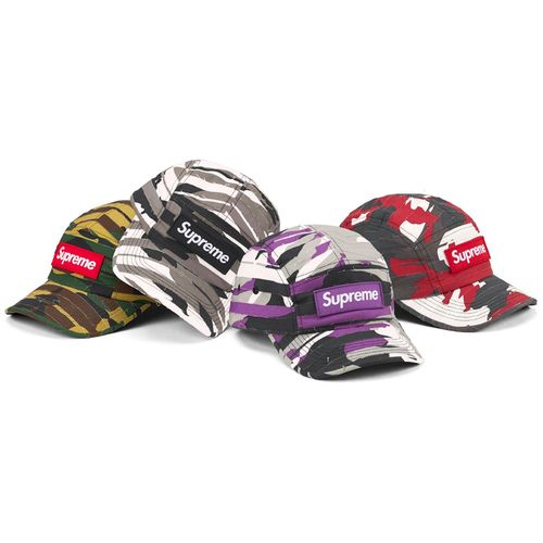 Supreme LAYERED CAMO CAMP CAP streetwear style fashion