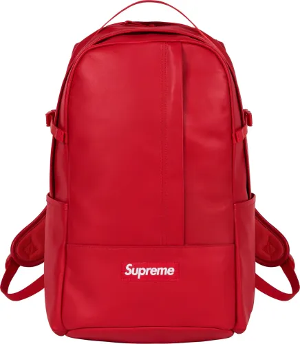 Supreme LEATHER BACKPACK FW23