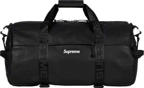 Supreme LEATHER DUFFLE BAG FW23